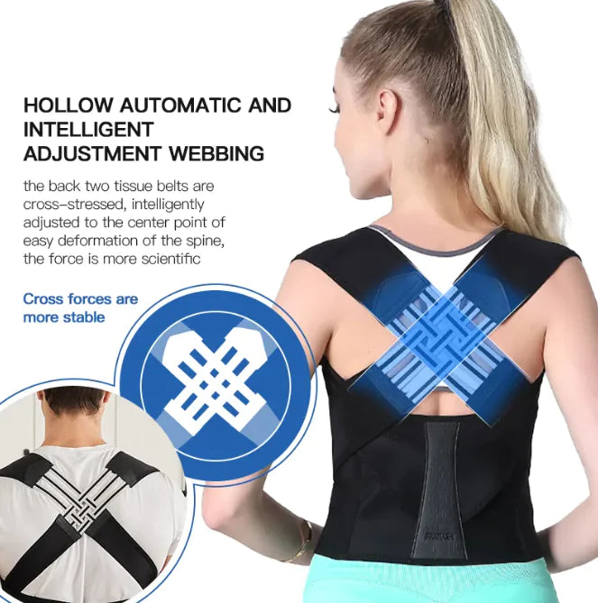 Adjustable Posture Corrector for All-Day Comfort