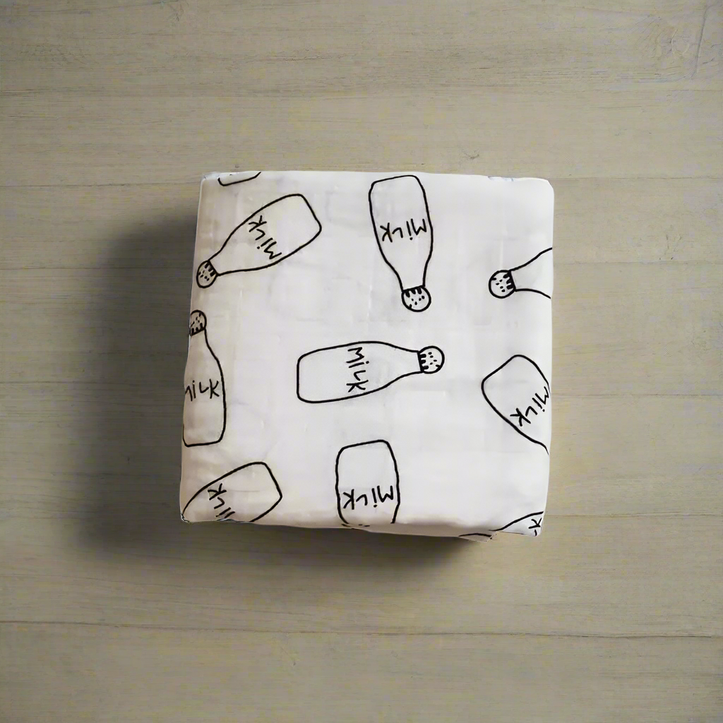 Soothing Muslin Swaddle Blanket – Calm & Breathable Comfort for Baby