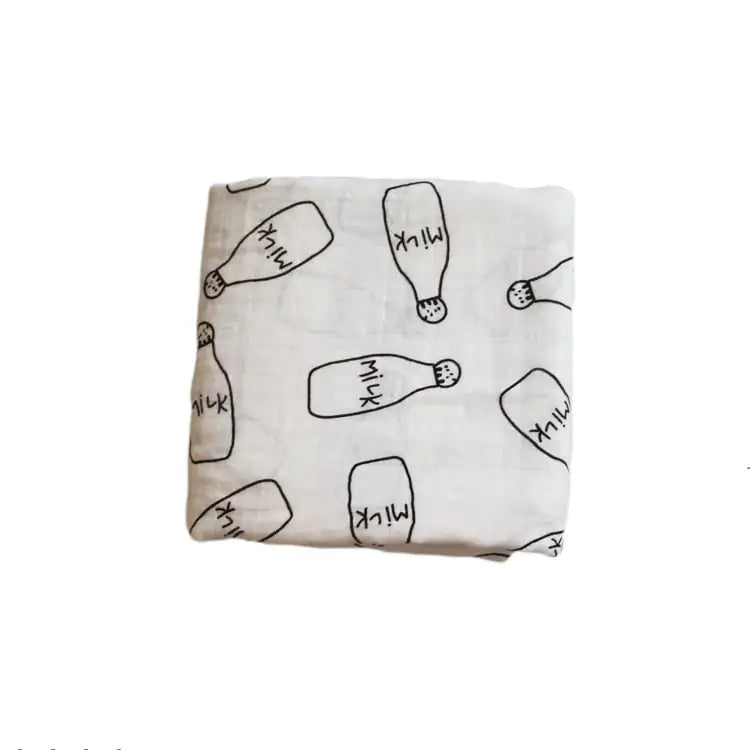 Soothing Muslin Swaddle Blanket – Calm & Breathable Comfort for Baby