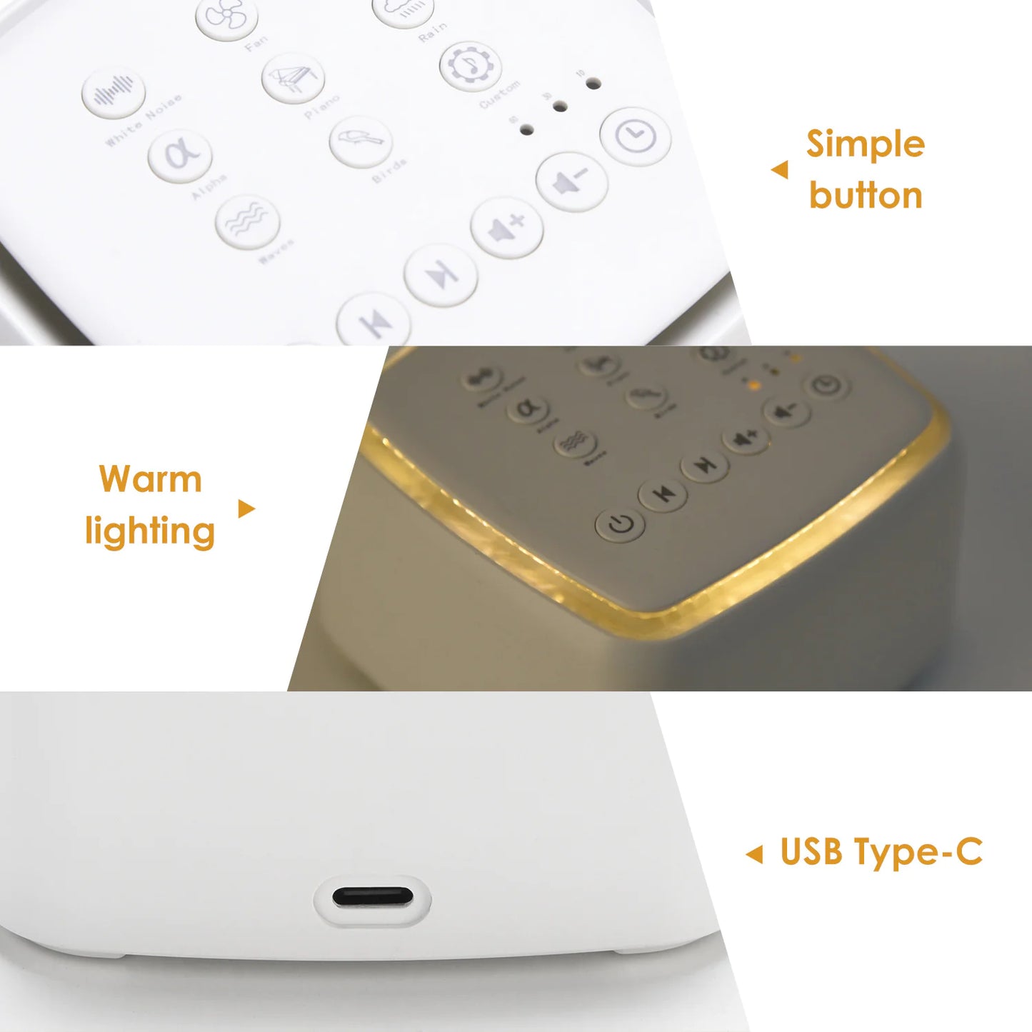 Portable White Noise Machine for Baby Sleep