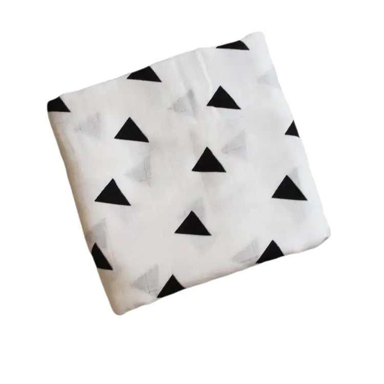 Soothing Muslin Swaddle Blanket – Calm & Breathable Comfort for Baby