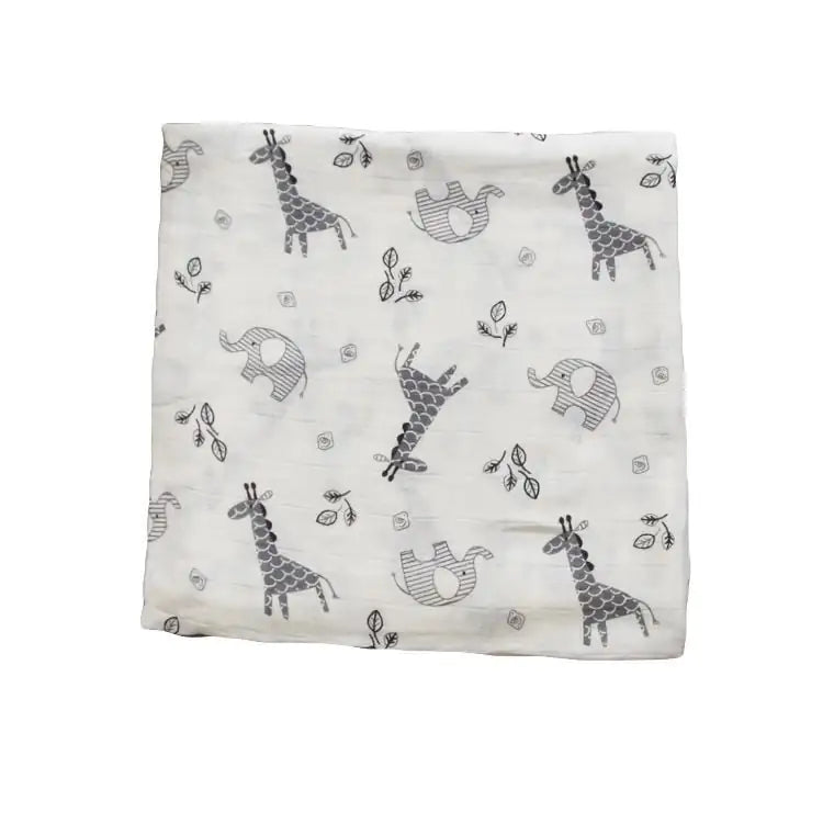 Soothing Muslin Swaddle Blanket – Calm & Breathable Comfort for Baby