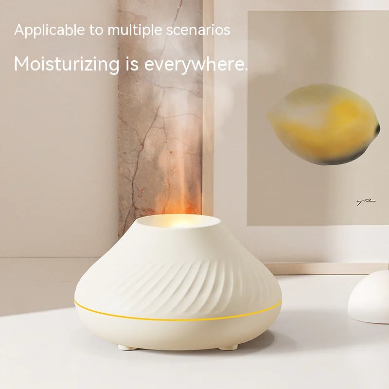 USB Aromatherapy Desk Diffuser – Colorful Flame Edition