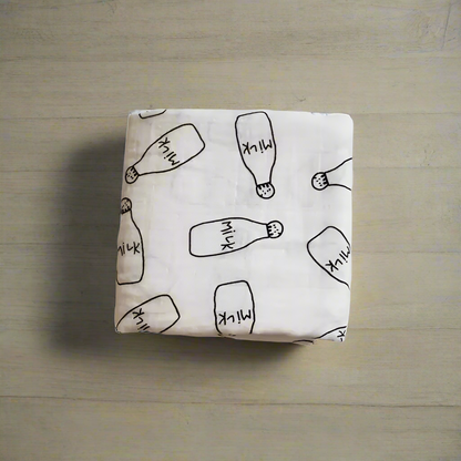 Soothing Muslin Swaddle Blanket – Calm & Breathable Comfort for Baby