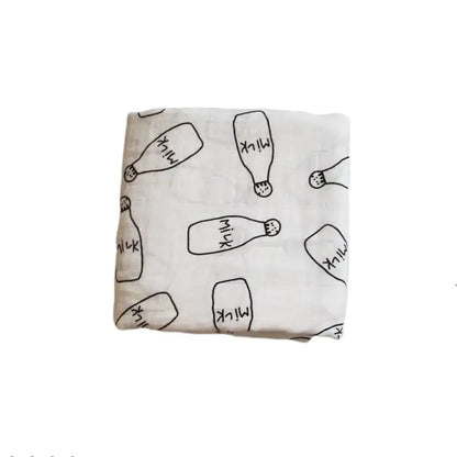 Soothing Muslin Swaddle Blanket – Calm & Breathable Comfort for Baby